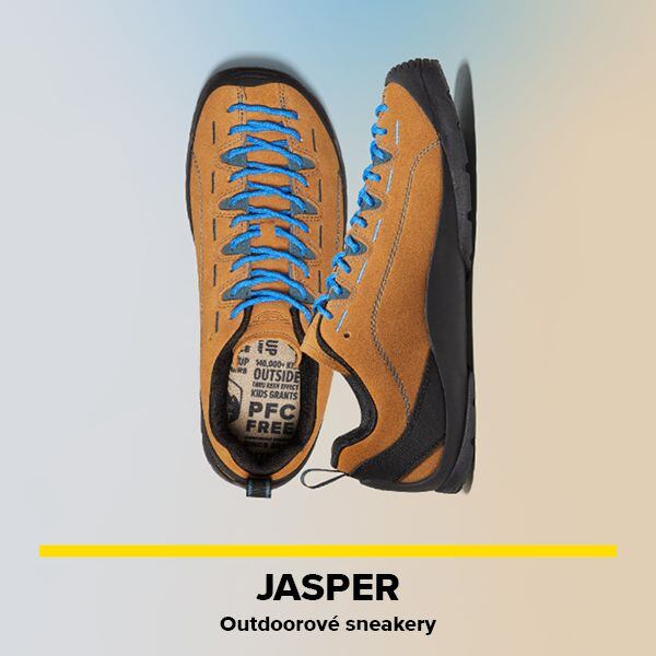 KEEN Jasper - originálny hybridný model "outdoor sneaker"