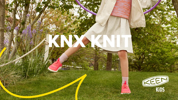 Pletený zvršok topánky KNX Knit zaručuje komfort barefoot topánok a dokonalú priedušnosť